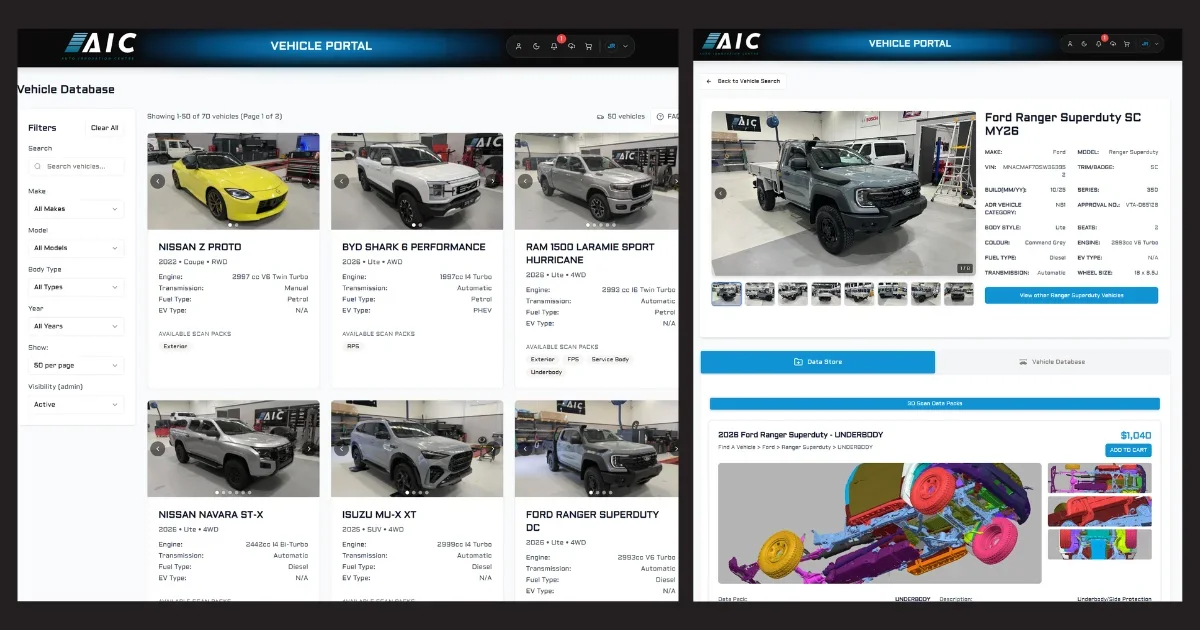 AIC Launches New Vehicle Scan Portal