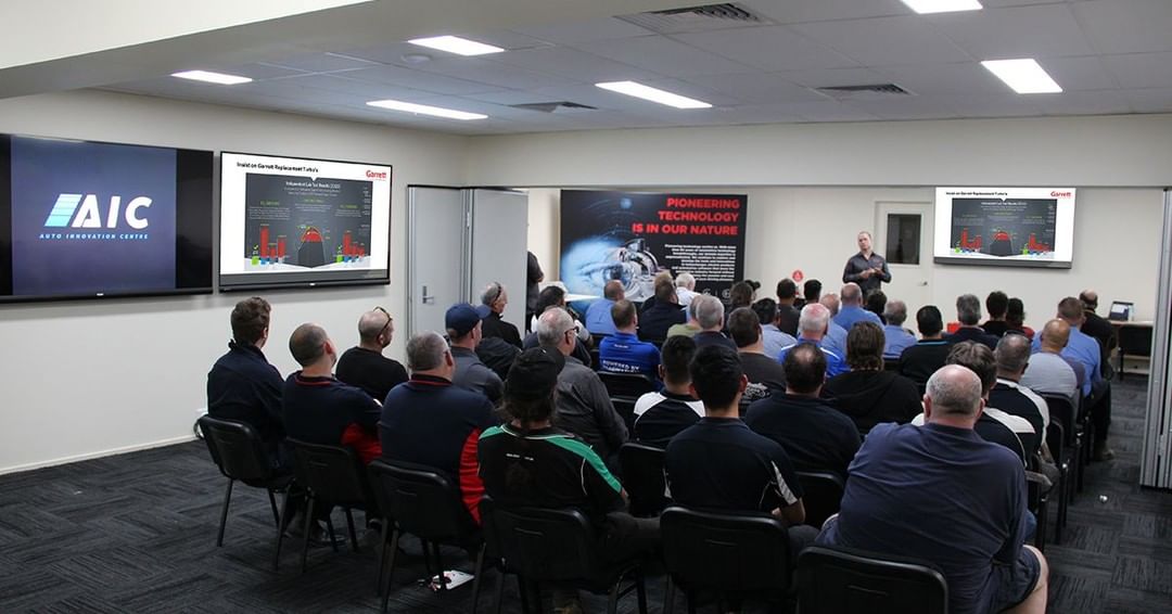 The AIC has a versatile training room for industry events/seminars/training. @garrettmotion chose the space to host a successful training evening for 60 invitees. Contact the AIC to book your session or learn more.

#AIC #autoinnovation #automotivemanufacturing #automotiveindustry #garrett