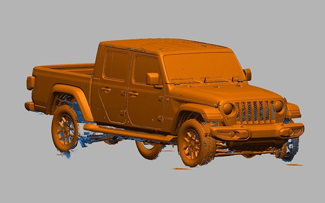The Jeep Gladiator is now available to the public. If you need any scan data don’t hesitate to contact us – http://bit.ly/37UAaoa

#aic #autoinnovation #3dscanning #vehiclescandata
