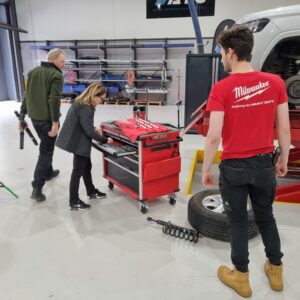 Our friends at Milwaukee Tools Australia have been utilising the AIC workshop space for a product shoot. If you need a cutting edge workshop background for your company video or photography get in touch today. contact@autoic.com.au or (03 9545 3333)